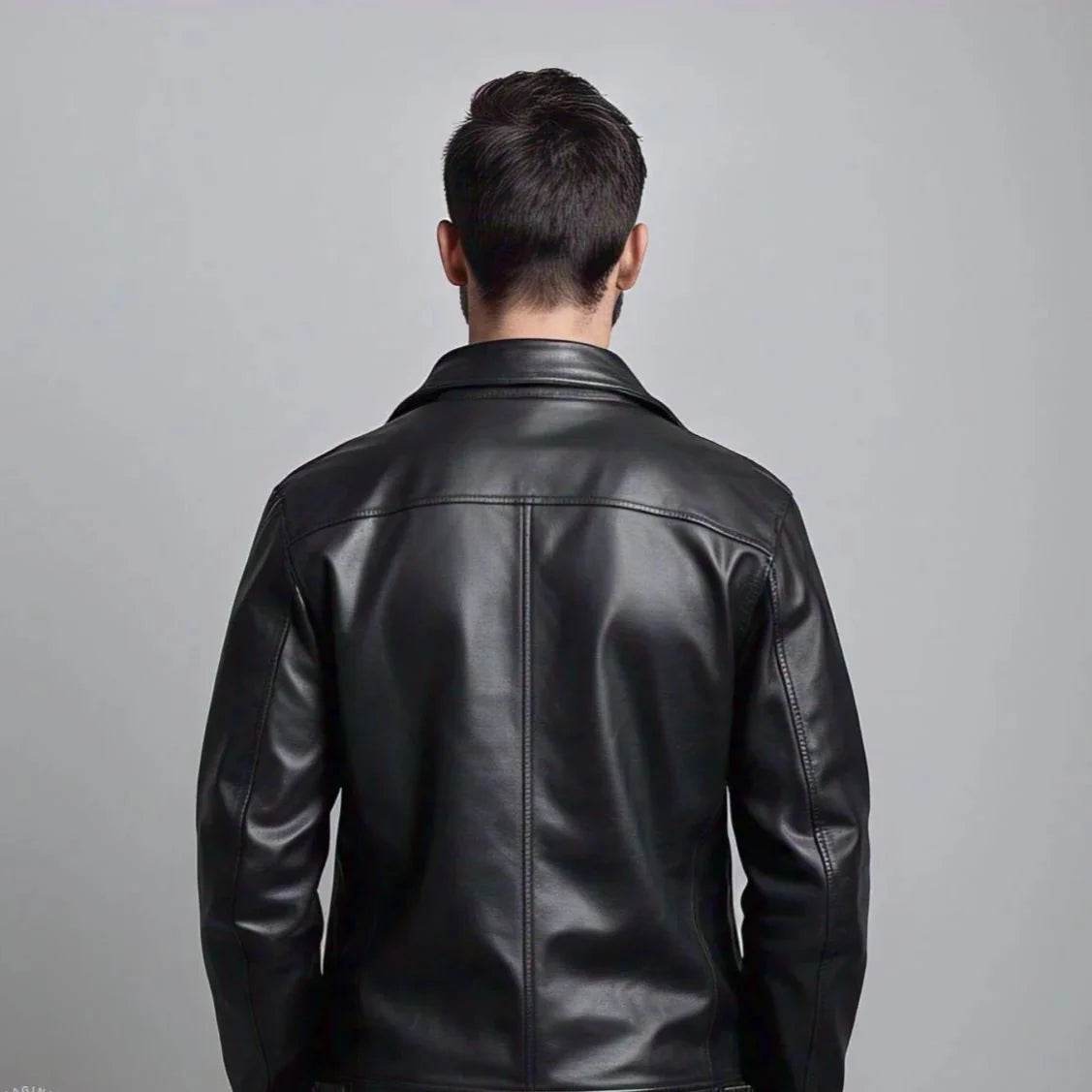 Black Leather Jacket | Bold, Durable, and Stylish - Leathers Wear